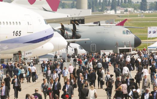 הסלון האווירי בלה בורז'ה (צילום: רויטרס)